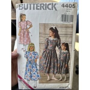 Vintage Butterick sewing pattern 4405 Size 7-8-10 UNCUT